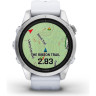 Часы GARMIN EPIX PRO (GEN 2) – STANDARD EDITION SILVER WITH WHITESTONE BAND 42 мм 010-02802-01