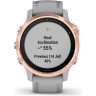 Часы GARMIN FENIX 6S SAPPHIRE GRAY ROSE GOLD WITH GRAY BAND 010-02159-21