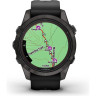 Часы GARMIN FENIX 7S PRO – SAPPHIRE SOLAR EDITION CARBON GRAY DLC TITANIUM WITH BLACK BAND 010-02776-11