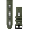 Ремешок для смарт часов GARMIN QUICKFIT 26 WATCH BANDS MOSS/GRAPHITE SILICONE 11473