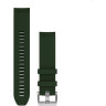 Ремешок сменный для GARMIN MARQ, QUICKFIT 22M, PINE GREEN SILICONE BAND 010-13008-01