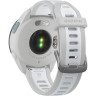 Смарт-часы GARMIN FORERUNNER 165, силиконовый ремешок цвета туманно-серый/белый камень 010-02863-21