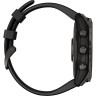 Умные часы GARMIN FENIX 7X SAPPHIRE SOLAR CARBON GRAY DLC TITANIUM WITH SILICONE BLACK BAND 010-02541-11